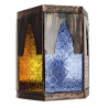 APLIQUE ARTESANAL 1XE27 MARRÓN/COLORES 21,5X18,5 - Wall Applique - 1